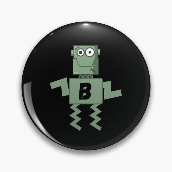 Item preview, Frank-n-Monster Letter B Halloween Monster- by Boo-da-chay designed and sold by Boo-da-chay.