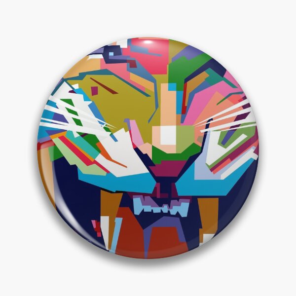 Item preview, Tiger pop art designed and sold by Abstract88.