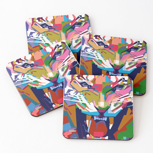 Item preview, Tiger pop art designed and sold by Abstract88.