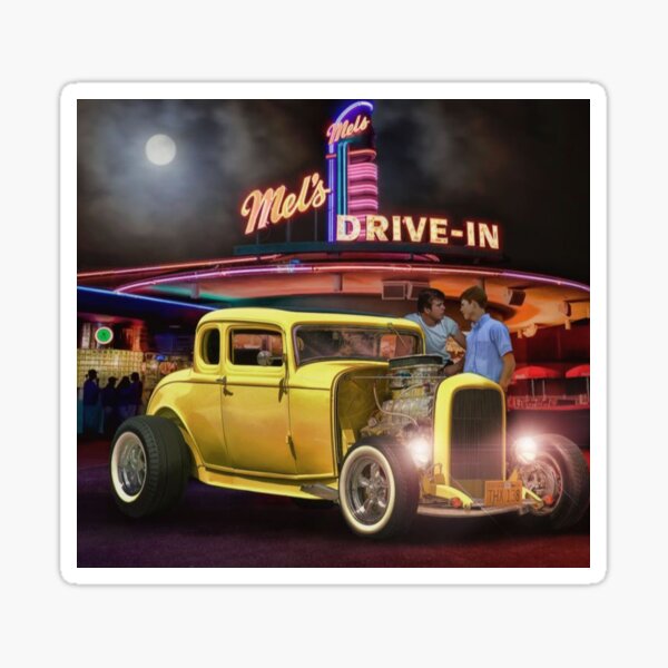 American Graffiti Art! Sticker