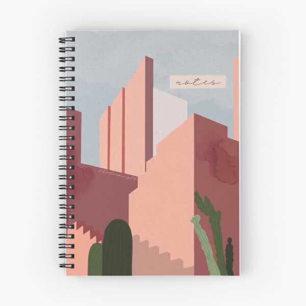 Item preview, La Muralla Roja Architecture pink designed and sold by thedeepsight.