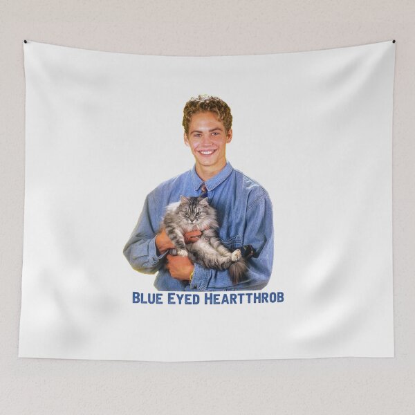 Item preview, Blue Eyed Cat Lover - Paul Walker designed and sold by leenbernardo.