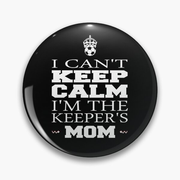 Artikelvorschau, Torwart-Mutter-Fußball-T-Shirt. Lustiges „I Can't Keep Calm“-Torwart-Geschenk entworfen und verkauft von PrintOfi.
