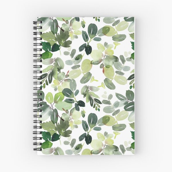 Item preview, Green Foliage on White designed and sold by Sidetracks.