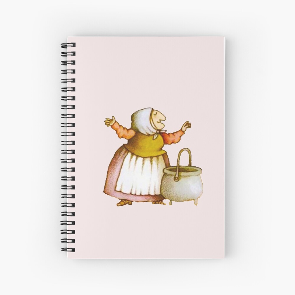 Strega Nona with Pasta Pot Art Print