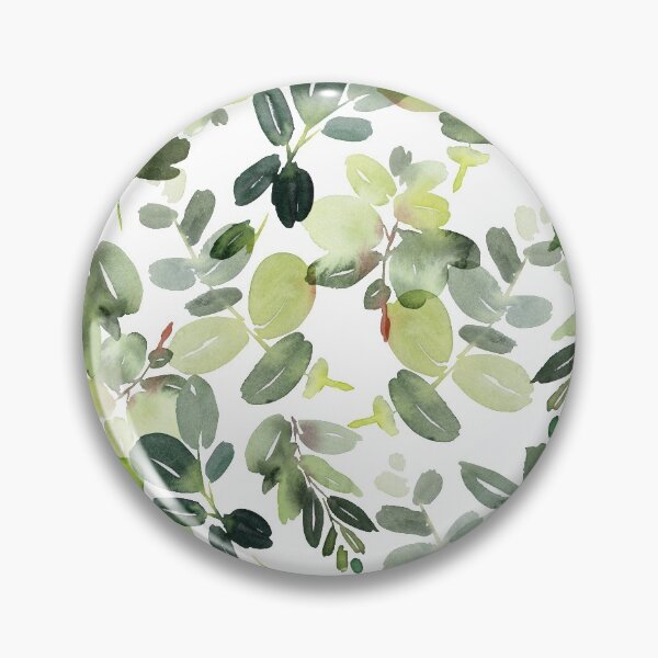 Item preview, Green Foliage on White designed and sold by Sidetracks.