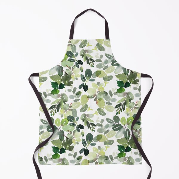 Item preview, Green Foliage on White designed and sold by Sidetracks.