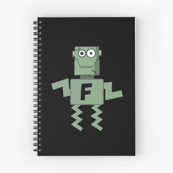 Item preview, Frank-n-Monster Letter F Halloween Monster- by Boo-da-chay designed and sold by Boo-da-chay.