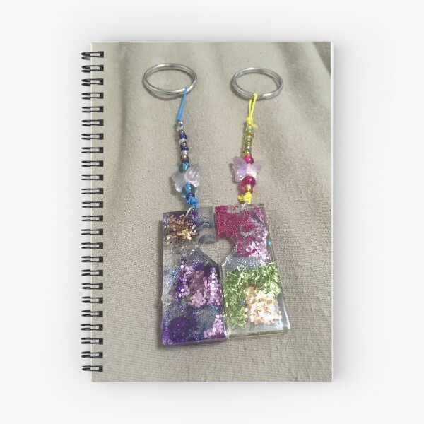 Item preview, BFF Glitter Keychains designed and sold by Taranodongirl7.