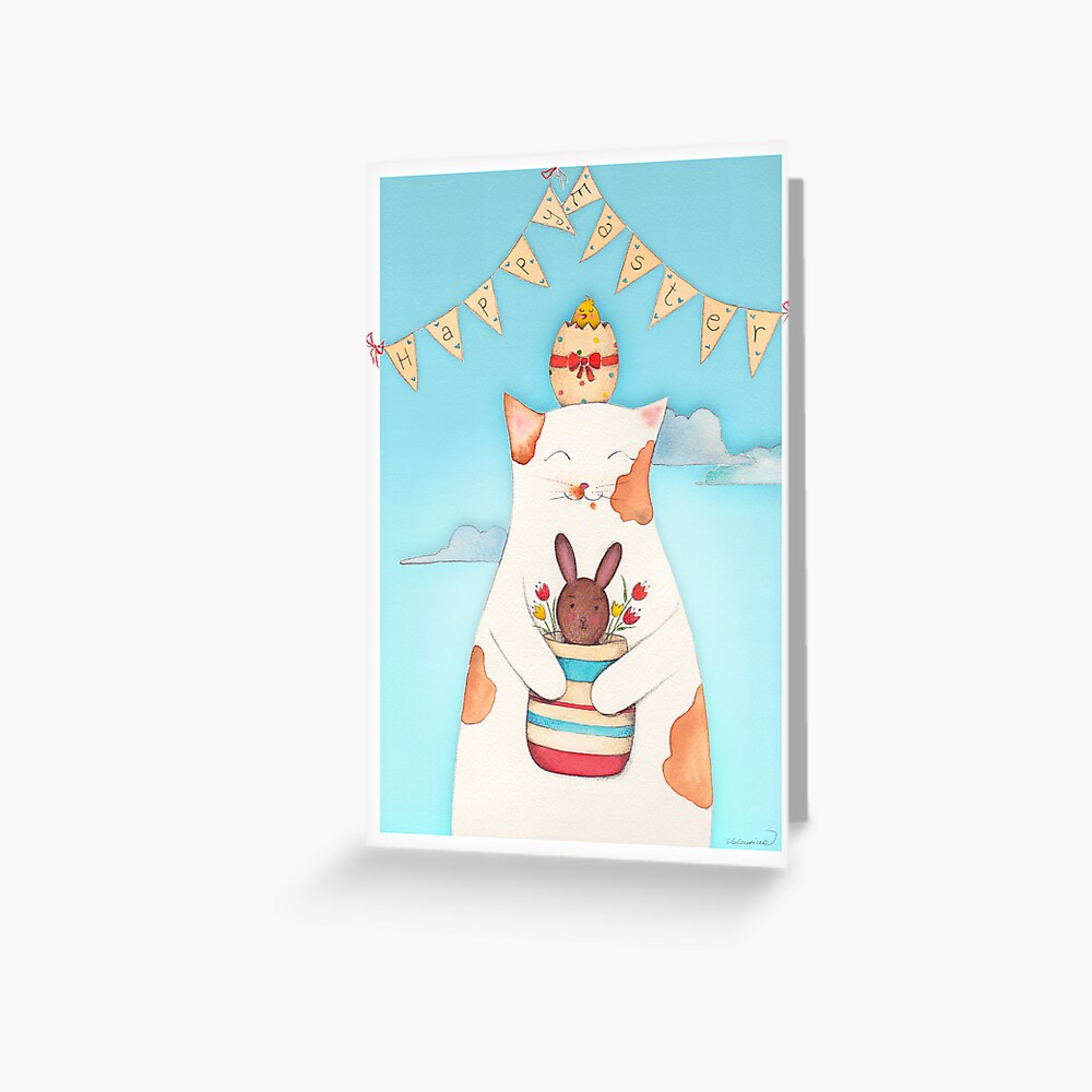 Easter Blossom Greeting Card