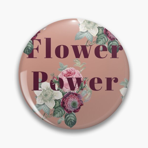 Flower Power Pin