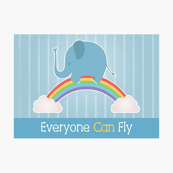 Everyone Can Fly Photographic Print