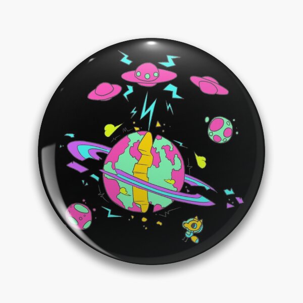 Artikelvorschau, Süße kleine UFO-Angriffe !! Schwarze Version entworfen und verkauft von HyperHair.