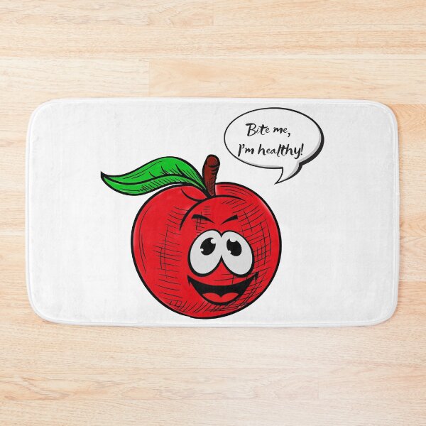 Item preview, Bite me, I am healthy! - Love apples designed and sold by LittleAngy.