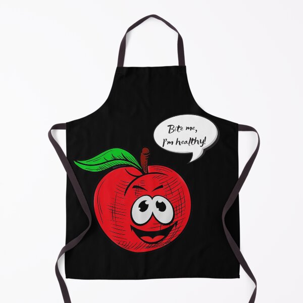 Item preview, Bite me, I am healthy! - Love apples designed and sold by LittleAngy.