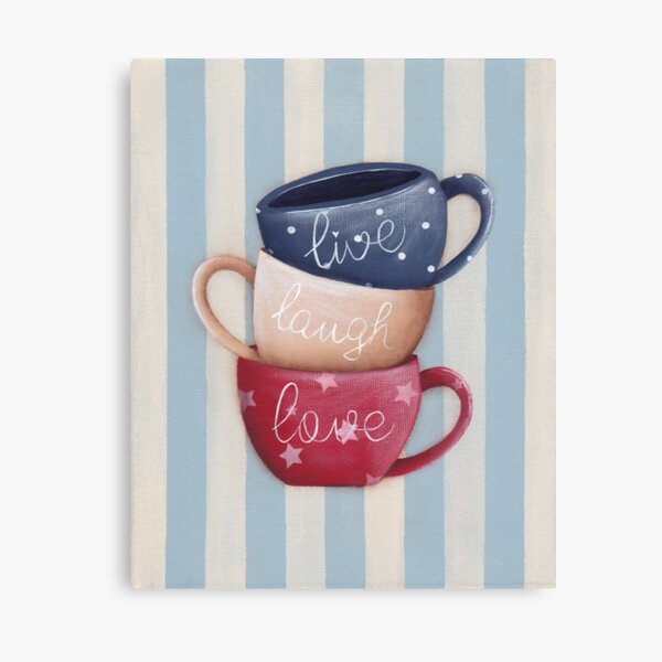 Live Laugh Love Canvas Print