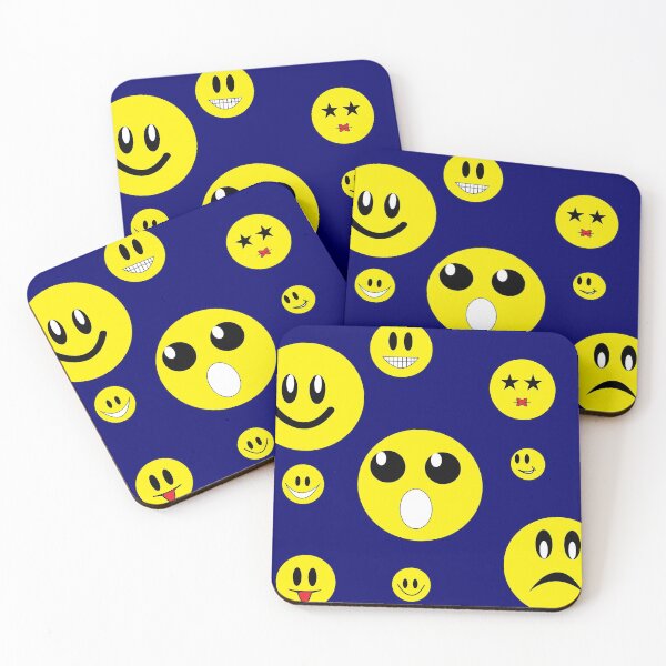 Item preview, Smileys in different moods. designed and sold by JockArts.