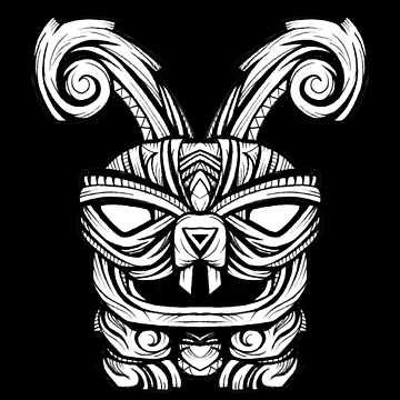 Artwork thumbnail, Tiki Rabbit by ShaireProd