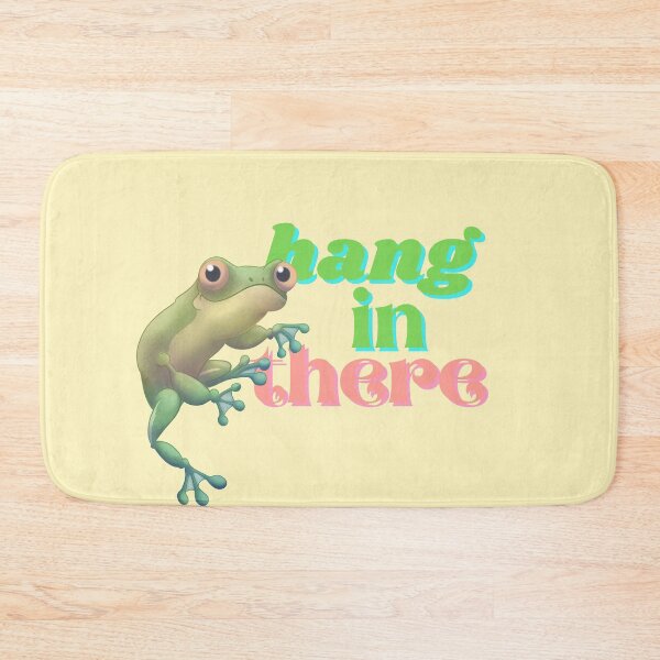 Item preview, Hang in There - tree frog designed and sold by Breakfast Candy.