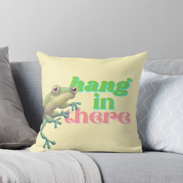 Item preview, Hang in There - tree frog designed and sold by Breakfast Candy.