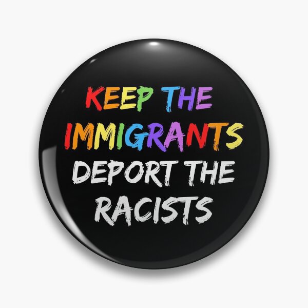 Item preview, Keep Immigrants Deport Racists designed and sold by PoliticalJam.
