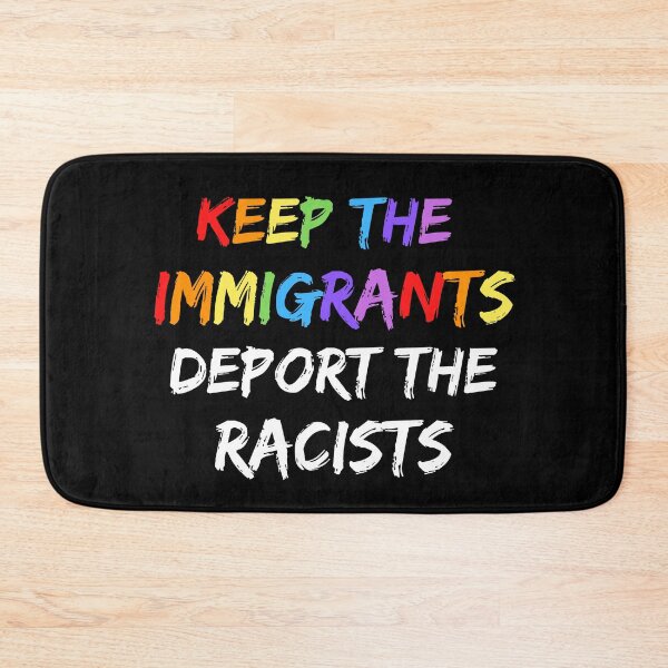 Item preview, Keep Immigrants Deport Racists designed and sold by PoliticalJam.