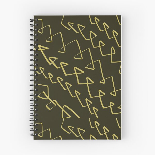 Item preview, golden and black zigzag pattered  designed and sold by earthtoaura.