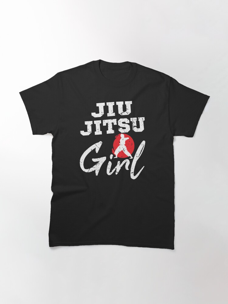 "Jiu Jitsu Girl Martial Arts MMA Combat Sport" Tshirt by cameronryan