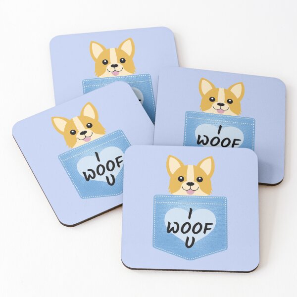 Item preview, Cute lovely wolf dogs in a Pocket designed and sold by ShirtzTonight.