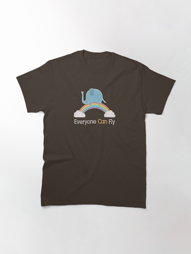 Alternate view of Everyone Can Fly Classic T-Shirt