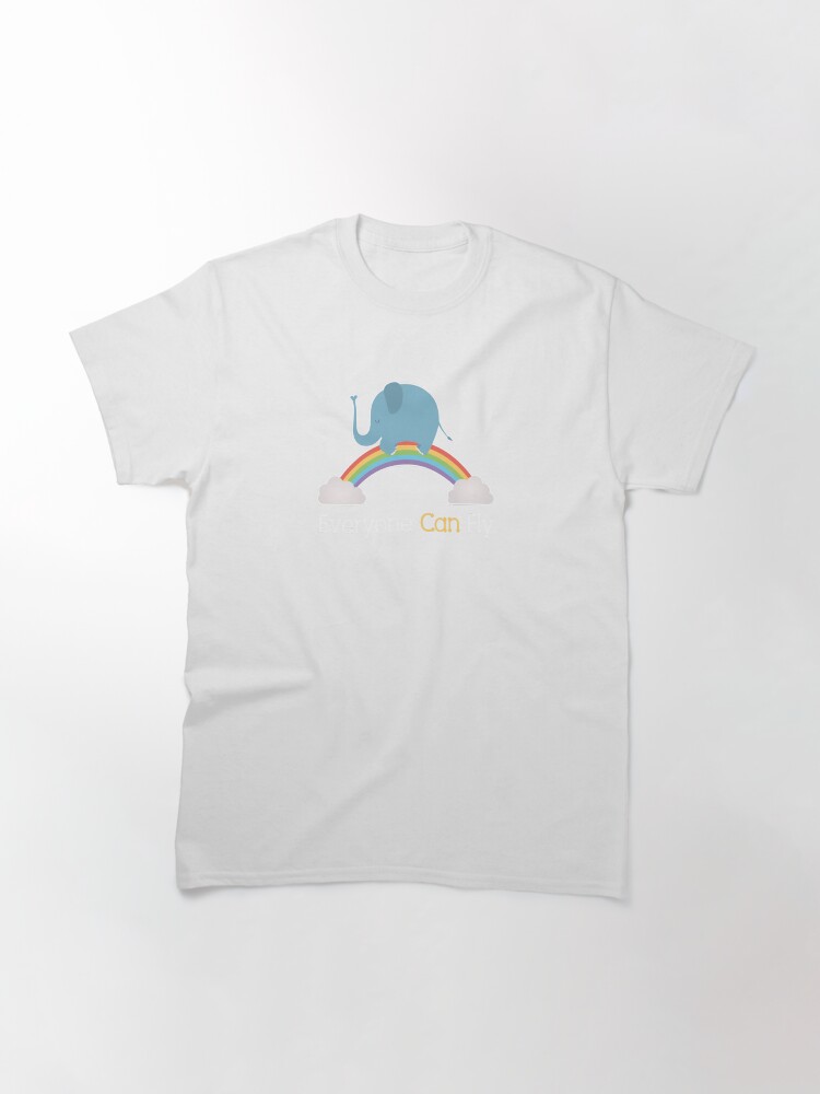 Alternate view of Everyone Can Fly Classic T-Shirt