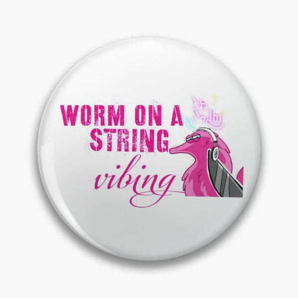 Item preview, Worm on a string designed and sold by The Pattern Artist.