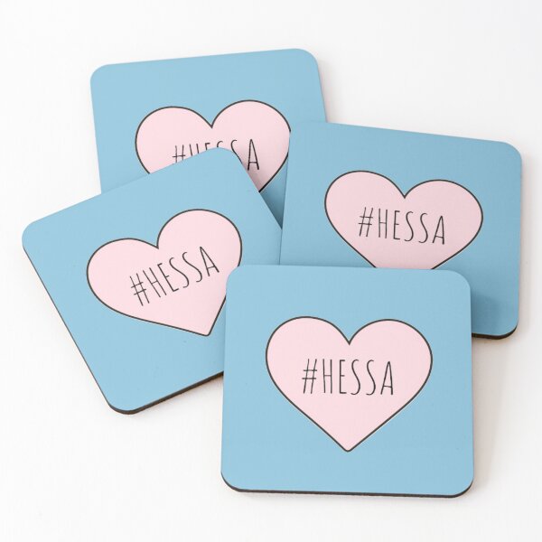 Item preview, Hashtag Hessa Pink Heart | Pink and Blue | After we Collided | Hardin and Tessa designed and sold by BloompodDesigns.