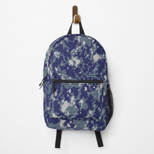 Item preview, Winter Camouflage Rough Pastels Patterns in Blue Shades designed and sold by ShopieHome.