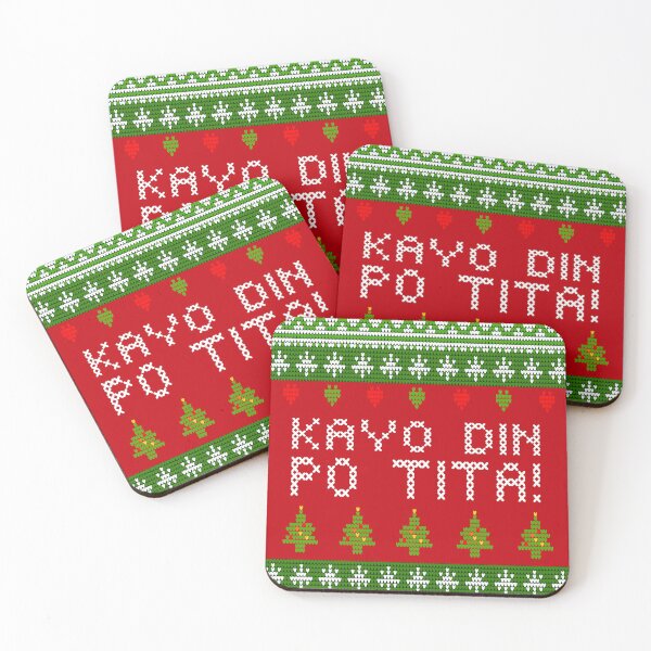 Item preview, KAYO DIN PO TITA UGLY CHRISTMAS SWEATER FILIPINO designed and sold by aydapadi.