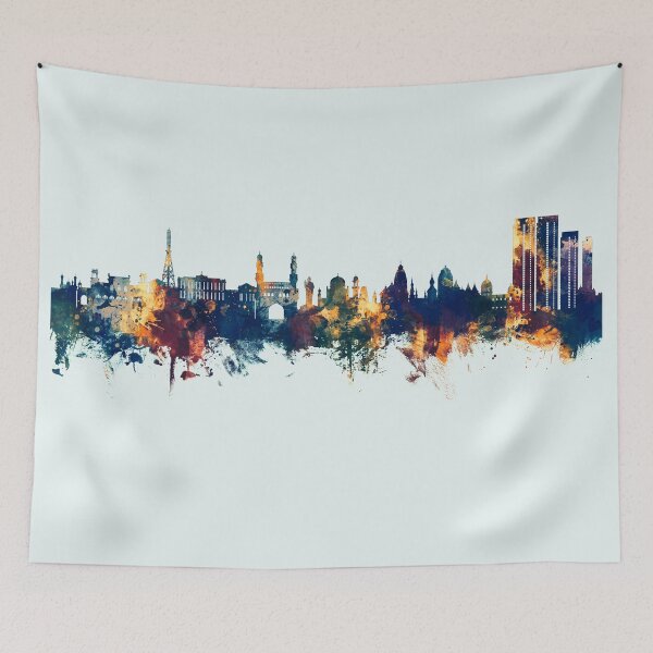 Item preview, Hyderabad Skyline India designed and sold by ArtPrints.