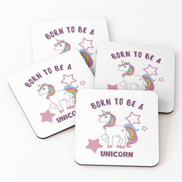 Item preview, Born to be a Unicorn designed and sold by PCollection.