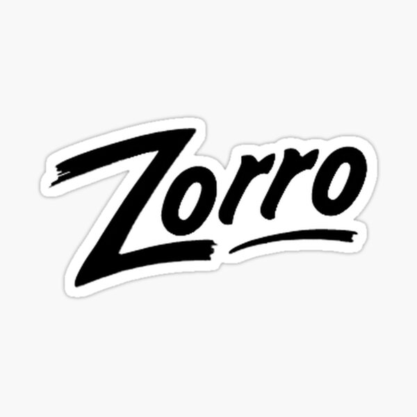 Zorro Pegatina
