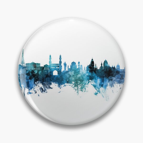Item preview, Hyderabad Skyline India designed and sold by ArtPrints.