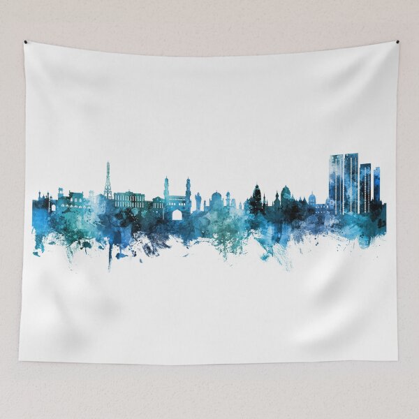 Item preview, Hyderabad Skyline India designed and sold by ArtPrints.