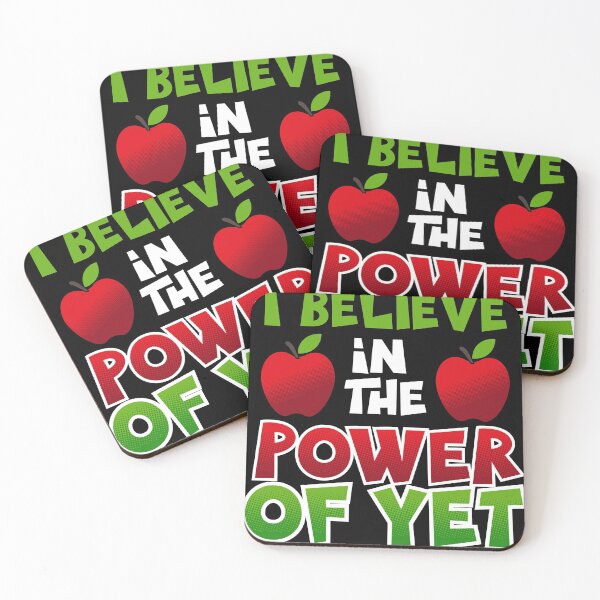 Item preview, I Believe In The Power Of Yegift, Motivational gift graphic designed and sold by Lisbob.
