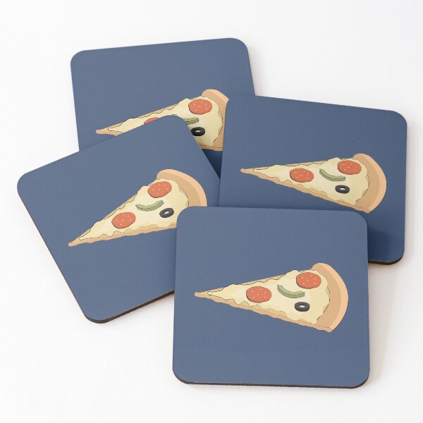 Item preview, Pizza slice cartoon fast food designed and sold by EngineerGoC.