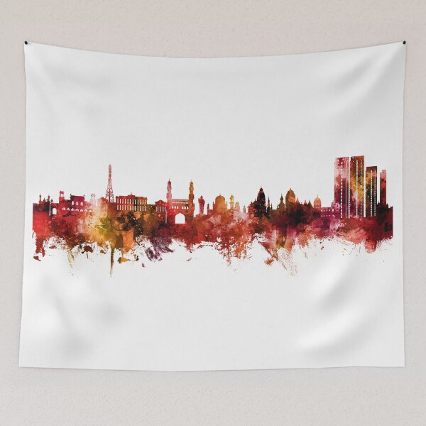 Item preview, Hyderabad Skyline India designed and sold by ArtPrints.