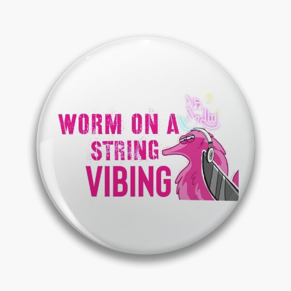 Item preview, Worm on a string  designed and sold by The Pattern Artist.