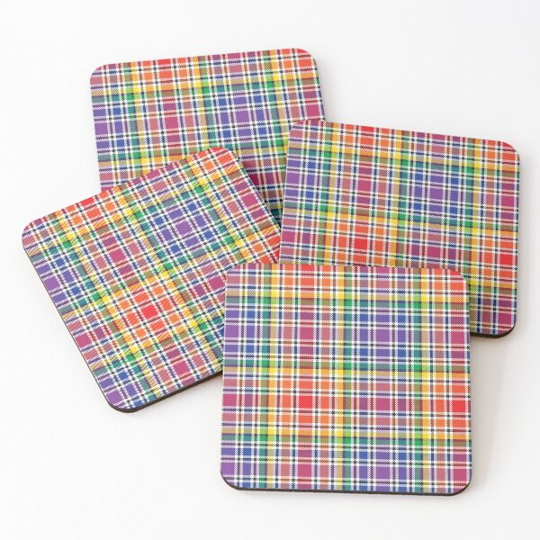 Item preview, Rainbow Glen Plaid Tartan Pattern designed and sold by Siu-Hong Mok.