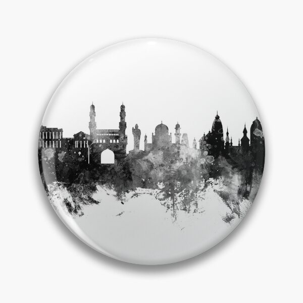 Item preview, Hyderabad Skyline India designed and sold by ArtPrints.