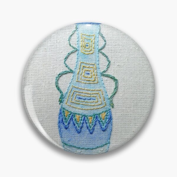 Item preview, Embroidered Pot designed and sold by lizziewood544.