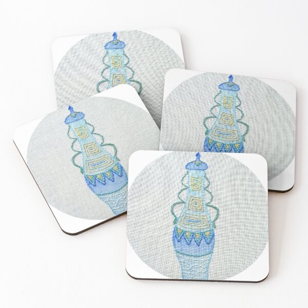 Item preview, Embroidered Pot designed and sold by lizziewood544.