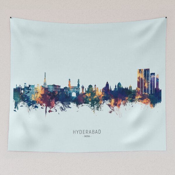 Item preview, Hyderabad Skyline India designed and sold by ArtPrints.