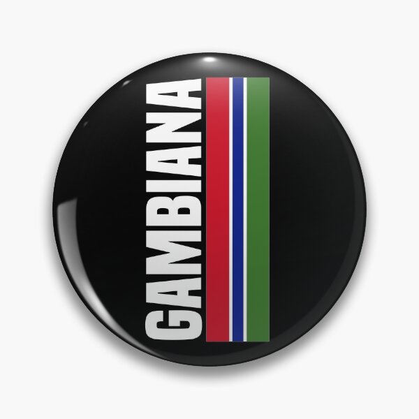 Item preview, Gambiana A unique Gambian gift in national colors designed and sold by Nessshirts.